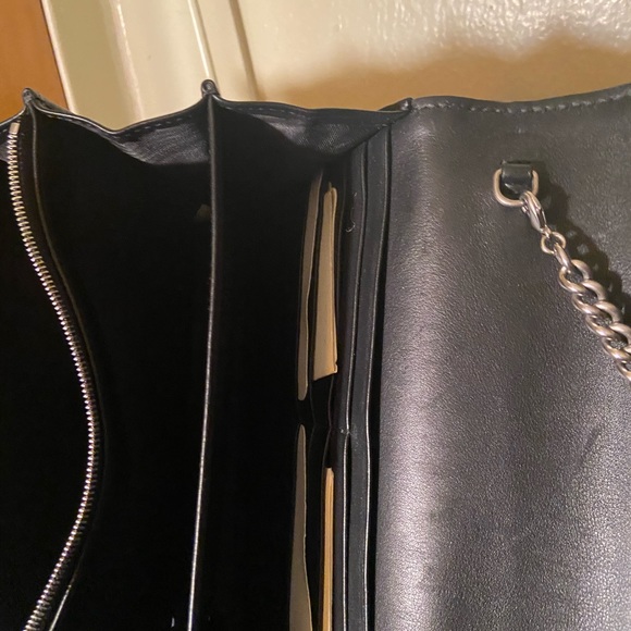 Women’s Black Gucci Dionysus Velvet GG Supreme Wallet On Chain - Picture 7 of 13